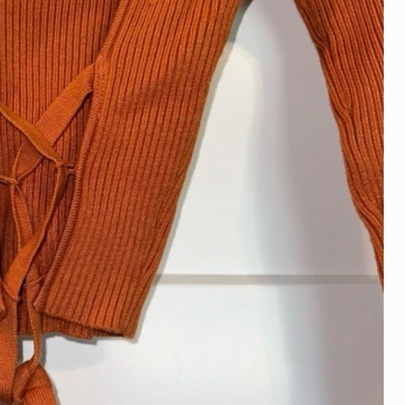 NWT! Zara open back knit sweater - Picture 7 of 9